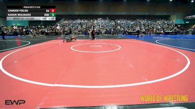 73 lbs Round Of 32 - Camden Fields, N/A vs Kason Molinaro, Rising Sun Wrestling Club