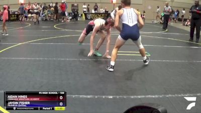 138 lbs Cons. Round 3 - Jaydin Fisher, Franklin Central vs Aidan Hines, Creekside Wrestling Academy
