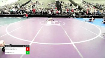 56-B lbs Round Of 16 - Noah Hernandez, Barn Brothers vs Harry Etter, RedNose Wrestling School