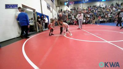 46 lbs Consolation - Carter Mcculley, Claremore Wrestling Club vs Emilee Galetka, Viking Wrestling Club