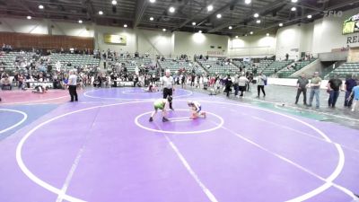 70 lbs Consi Of 8 #2 - Layne Stout, Anderson Attack WC vs Branson Bressler, Cornerstone MC