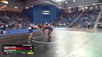 215 lbs Champ. Round 3 - Markaz Wood, Heritage vs Bryce Phillips, Mount St Joes