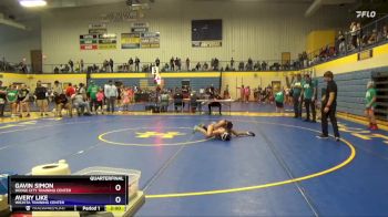 81 lbs Round 1 - AnaLena Thrash, Kanza FS/GR Wrestling Club vs Sidda Evans, Ogden`s Outlaws Wrestling Club