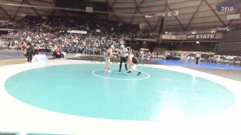 Girls 4A 235 lbs Cons. Round 2 - Reagan Downing, Kamiakin (Girls) vs Elisa Rafael, Pasco (Girls)