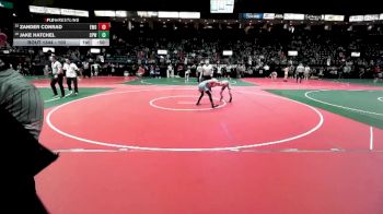 100 lbs Cons. Round 1 - Jake Hatchel, CPWA vs Zander Conrad, EWO3