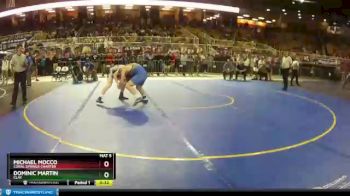 1A 182 lbs Cons. Semi - Dominic Martin, Clay vs Michael Mocco, Coral Springs Charter