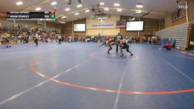 141 lbs Champ. Round 2 - Oliver Rivero, Hope International vs Adam Stanley, Embry-Riddle (Ariz.)