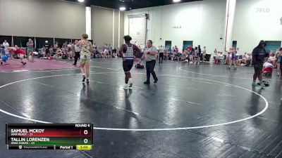 215 lbs Round 6 (16 Team) - Tallin Lorenzen, Iowa Hawks vs Samuel Mckoy, War Ready