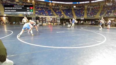 172 lbs Consy 2 - Nicholas Scattolino, Unionville Chadds Ford vs Dalton Knapp, Titusville