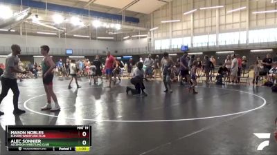 125+130 Cons. Semi - Mason Nobles, Elevate Wrestling Club vs Alec Sonnier, Ascension Wrestling Club