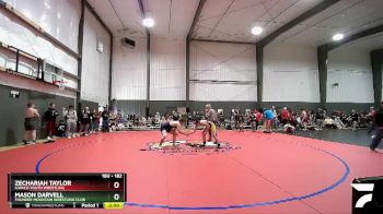 182 lbs Round 2 - Zechariah Taylor, Ilwaco Youth Wrestling vs Mason Darvell, Thunder Mountain Wrestling Club