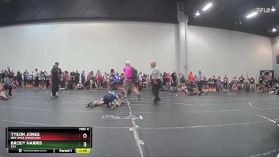 105 lbs Cons. Round 2 - Brody Harris, C2X vs Tyson Jones, Red Wave Wrestling