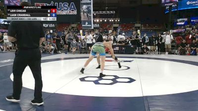 150 lbs Cons. Quarters - Levi Chicas, Arizona vs Liam Crandall, Wisconsin
