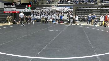 133 lbs Final - Marcus Blaze, Penn State vs Ethan Berginc, Army