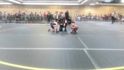 55 lbs Quarterfinal - T Liam Valles Cormier, Team Aggression vs Elle Plouffe, Mid Valley Wolves Wr Ac