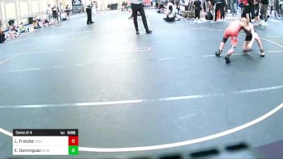 66 lbs Consi Of 4 - Logan Fratzke, Jesup Mat Club vs Elliot Dominguez, Nevada Elite WC