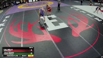 Champ. Round 1 - Cal Wells, Broken Bow vs Cole Booth, Tekamah-Herman