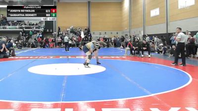 165 lbs Round Of 16 - Jordyn Reynolds, Greater Lawrence vs Samantha Bennett, Windham