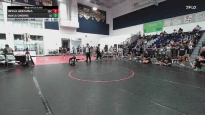 100 lbs Round 4 - Kayla Cheung, Northwood Grapplers vs Reyna Geronimo, 951 Wrestling Club