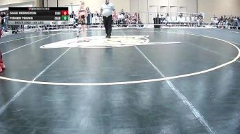 69 lbs Consi Of 16 #2 - Sage Bernstein, Durham Elite vs Fisher Young, Champions WC