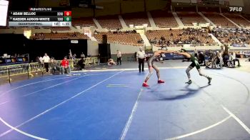 106-D4 Quarterfinal - Kaeden Adson-White, Tuba City High School vs Adam Belloc, Santa Cruz Valley Union High School