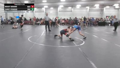 106 lbs Round 6 (10 Team) - Brady Genard, Mat Assassins Black vs Casey Powers, Savage WA Black