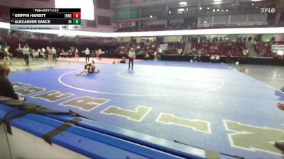 150 lbs 7th Place Match - Alexander Dance, Bishop Kelly vs Griffin Hargitt, Emmett