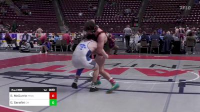 160 lbs Cons Round 1 - Shane McGurrin, Pennsbury vs Gino Serafini, Central Mountain