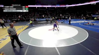 I-170 lbs Semifinal - Casey Liess, Mcquaid Jesuit vs Maxx Fesinger, West Genesee