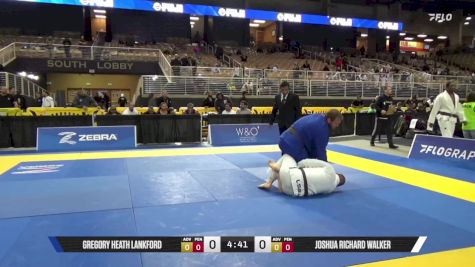 Joshua Richard Walker vs Gregory Heath Lankford 2025 Pan Jiu Jitsu IBJJF Championship