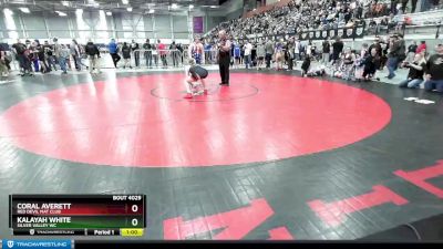 143 lbs Round 2 - Coral Averett, Red Devil Mat Club vs Kalayah White, Silver Valley WC