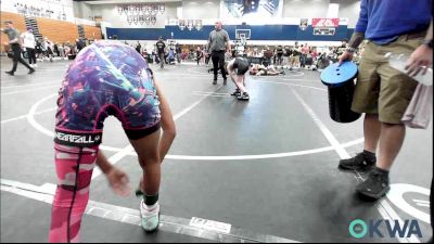 67 lbs Consi Of 8 #2 - Wyatt Lancaster, Norman Grappling Club vs Paul Walker, Piedmont Youth