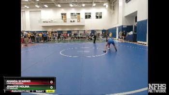 110 lbs Cons. Round 3 - Amanda Scarpati, Lakeland Regional vs Jennifer Molina, JW Robinson