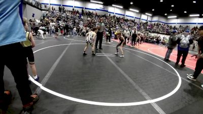 61 lbs Round Of 32 - Jaysten Wolfe, Division Bell Wrestling vs Lawson Rickard, Standfast