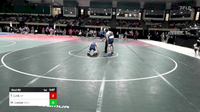 120 lbs Round Of 32 - Tommy Link, Malvern Prep vs Matthew Loose, Nobles