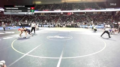 II-190 lbs Semifinal - Devin Downes, Plainedge vs Yanni Drapaniotis, Unatego-Unadilla Valley Franklin