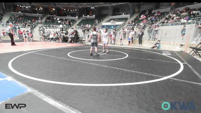 83 lbs Quarterfinal - Katelee Cole, Tulsa Blue T Panthers vs Emiliano Goforth, Bartlesville Wrestling Club
