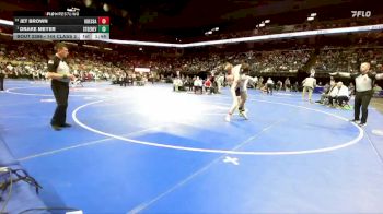144 Class 2 lbs 1st Place Match - Drake Meyer, Ste. Genevieve vs Jet Brown, Odessa
