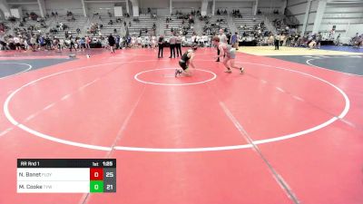 170 lbs Rr Rnd 1 - Noah Banet, Floyd Wrestling Club vs Mark Cooke, TYW New Breed High School