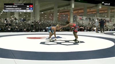 57 lbs Semis - Antonio Mills, Roundtree Wrestling Academy vs Christian Castillo, Cyclone Regional Training Center C-RTC