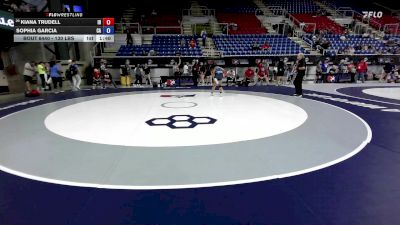 130 lbs Cons. Sub-rd Of 16 - Kiana Trudell, ID vs Sophia Garcia, CA