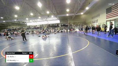 175 lbs Quarterfinal - Ryker Roundy, Davis Wrestling Club vs Damien Avila, East Idaho Elite