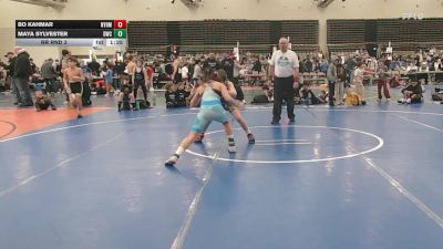 97 lbs Rr Rnd 3 - Bo Kahmar, Hammers- ESC vs Maya Sylvester, DoughBoy WC - ESC