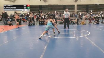 97 lbs Rr Rnd 3 - Bo Kahmar, Hammers- ESC vs Maya Sylvester, DoughBoy WC - ESC