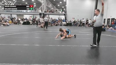 113 lbs Finals (8 Team) - Gavin Chunko, Grit Mat Club Blue vs Walker Martin, Steller Trained Caij Vanda