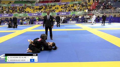 EMANUELLY OLIVEIRA DE ALMEIDA BE vs GABRIELA RODRIGUES VIEIRA 2024 Brasileiro Jiu-Jitsu IBJJF