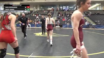 124 lbs Cons. Round 2 - Jada Hernandez, William Jewell College vs Jacey Kuntz, Schreiner University