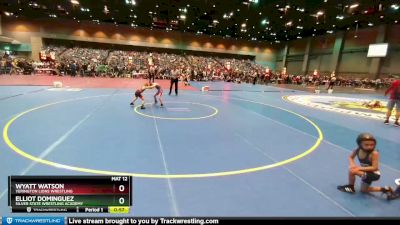 49-52 lbs Round 1 - Elliot Dominguez, Silver State Wrestling Academy vs Wyatt Watson, Yerington Lions Wrestling