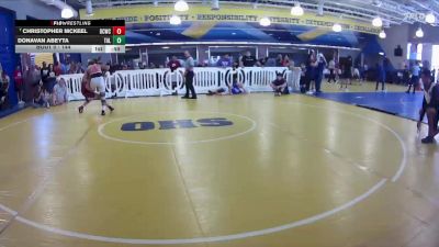 144 lbs Cons. Round 4 - Donavan Abeyta, Talon vs Christopher McKeel, Black Creek Wrestling Club