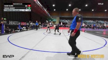 152 lbs Final - Gage Clark, Gallardo Wrestling Academy vs Israel Knight, Lovelock Mustangs